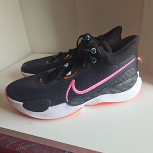 Nike Men's Renew Elevate III Black/Pink Basketball Shoes DD9304-007 Size 11